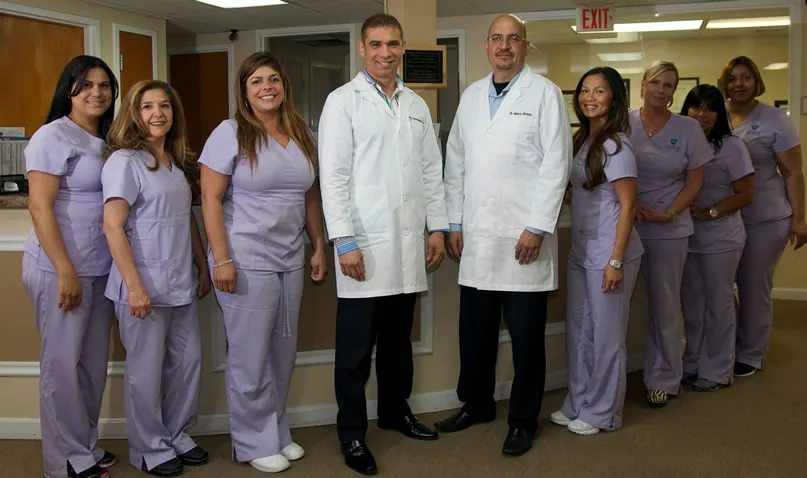 The Blackstone Dental team in the office