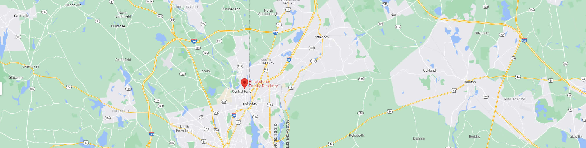 google location map blackstone dental